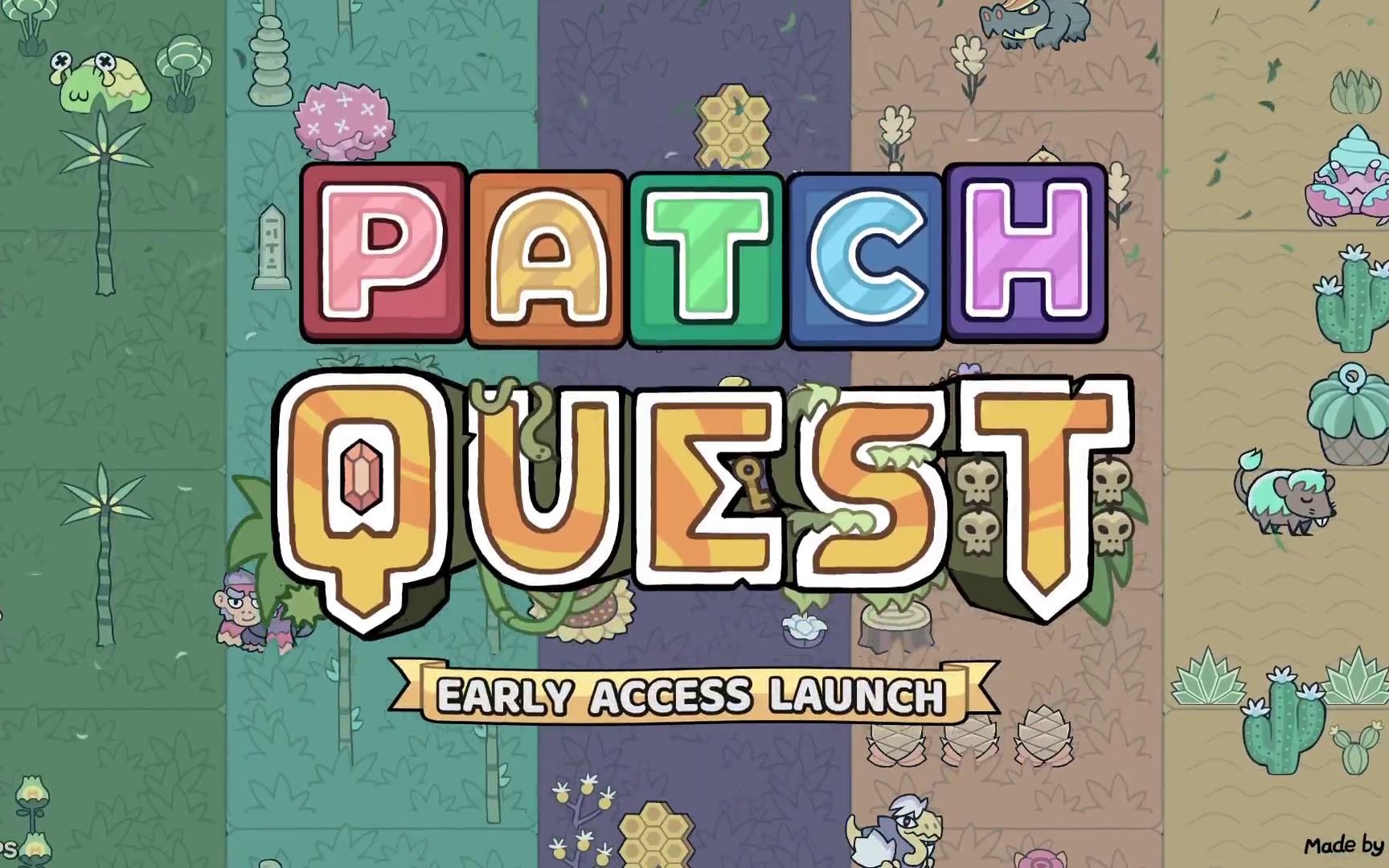 [图]【陆晨】《补丁大冒险 Patch Quest》试玩，训服怪物当坐骑