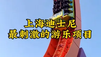 给你一千万，你敢去挑战上海迪士尼最刺激的五大游乐项目吗？
