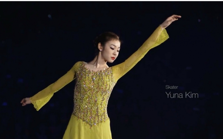 [图]2014 All That Skate Kim Yuna 'Send in the Clowns'