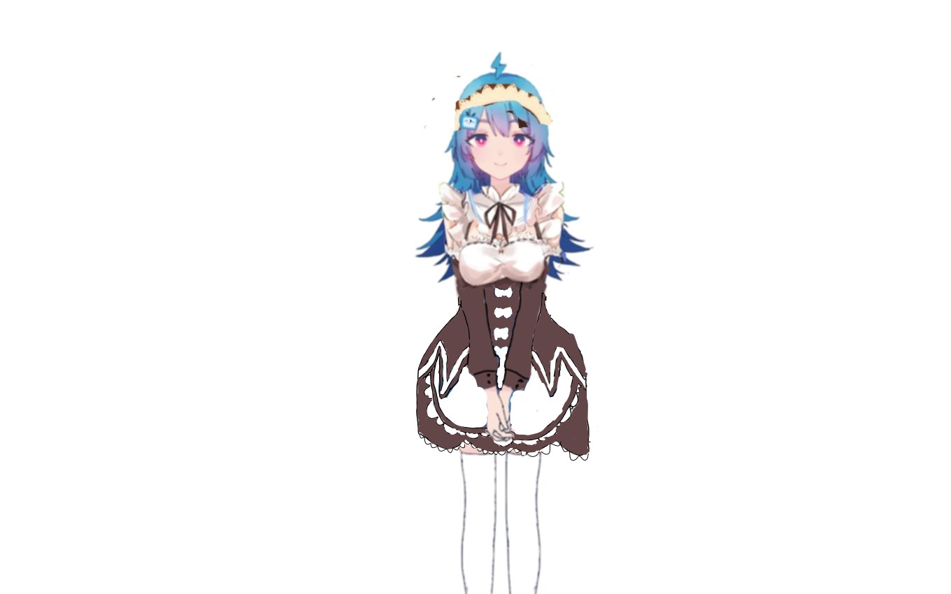 【22娘】灵魂画手给22娘换上女仆装_哔哩哔哩 (゜-゜)つロ 干杯~-bili