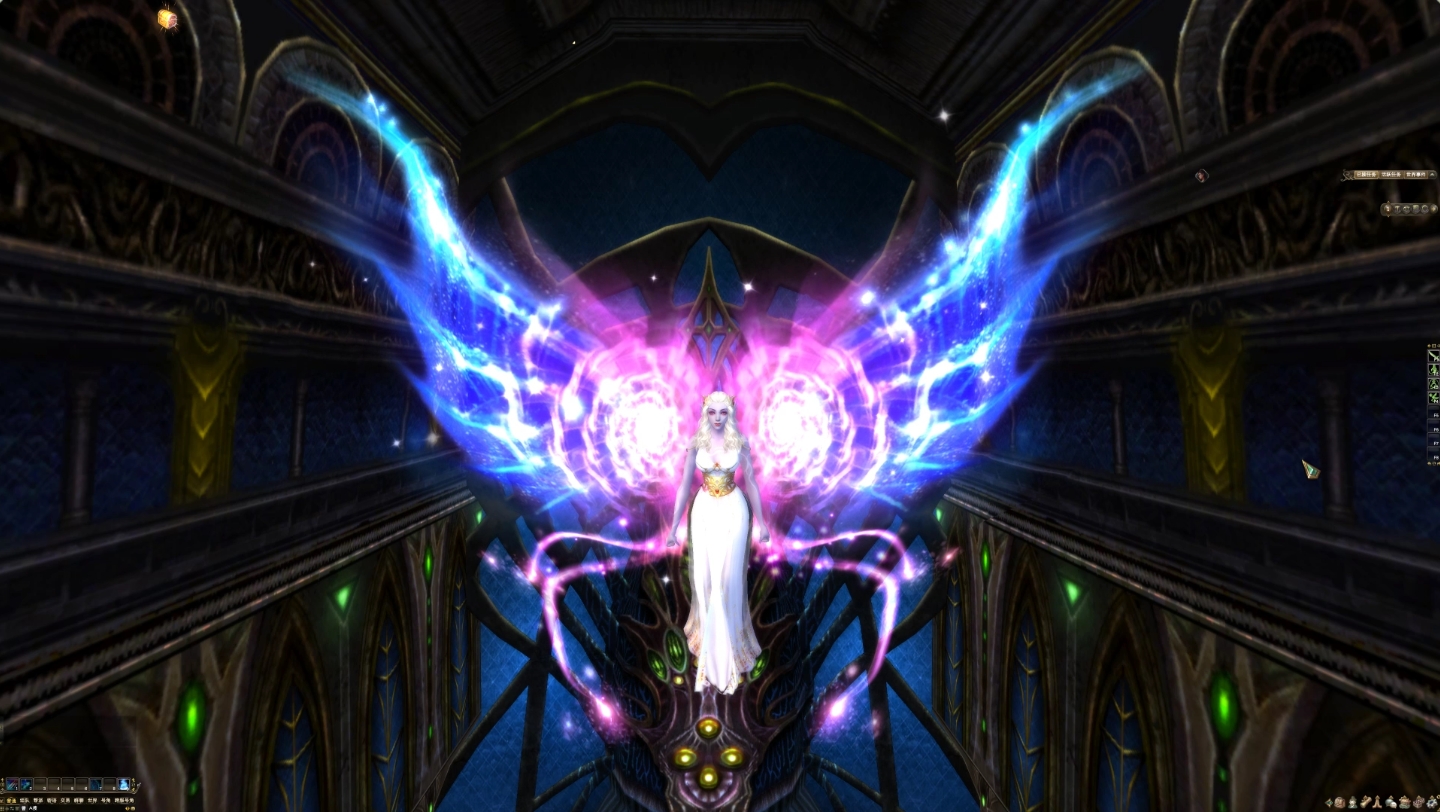 完美世界国际版 单机怀旧 飞行器 翅膀 汐族光翼翅膀～夜魅 人鱼的