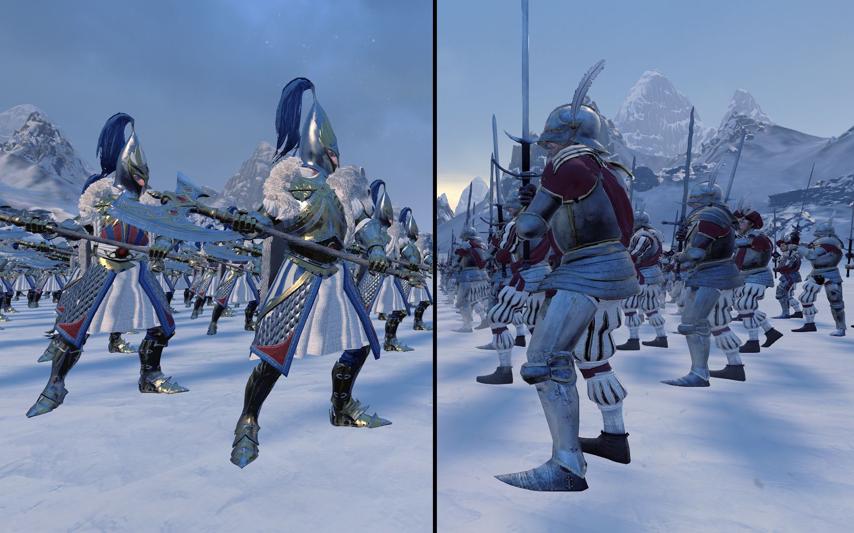 活动作品全面战争战锤2sfo测试白狮禁卫vs巨剑士