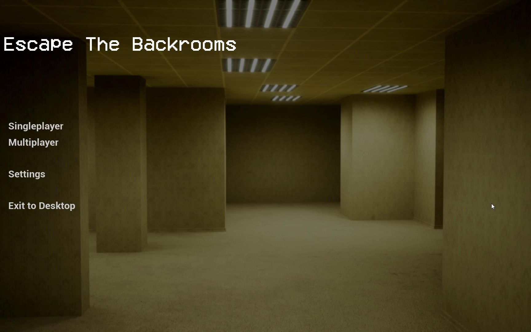 [图]【陆晨】《逃离后室 Escape the Backrooms》单人试玩