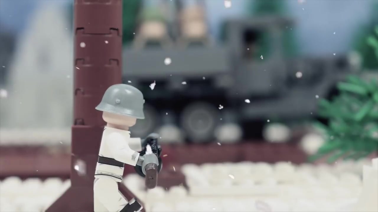 乐高1939年二战冬季战争苏联入侵芬兰上