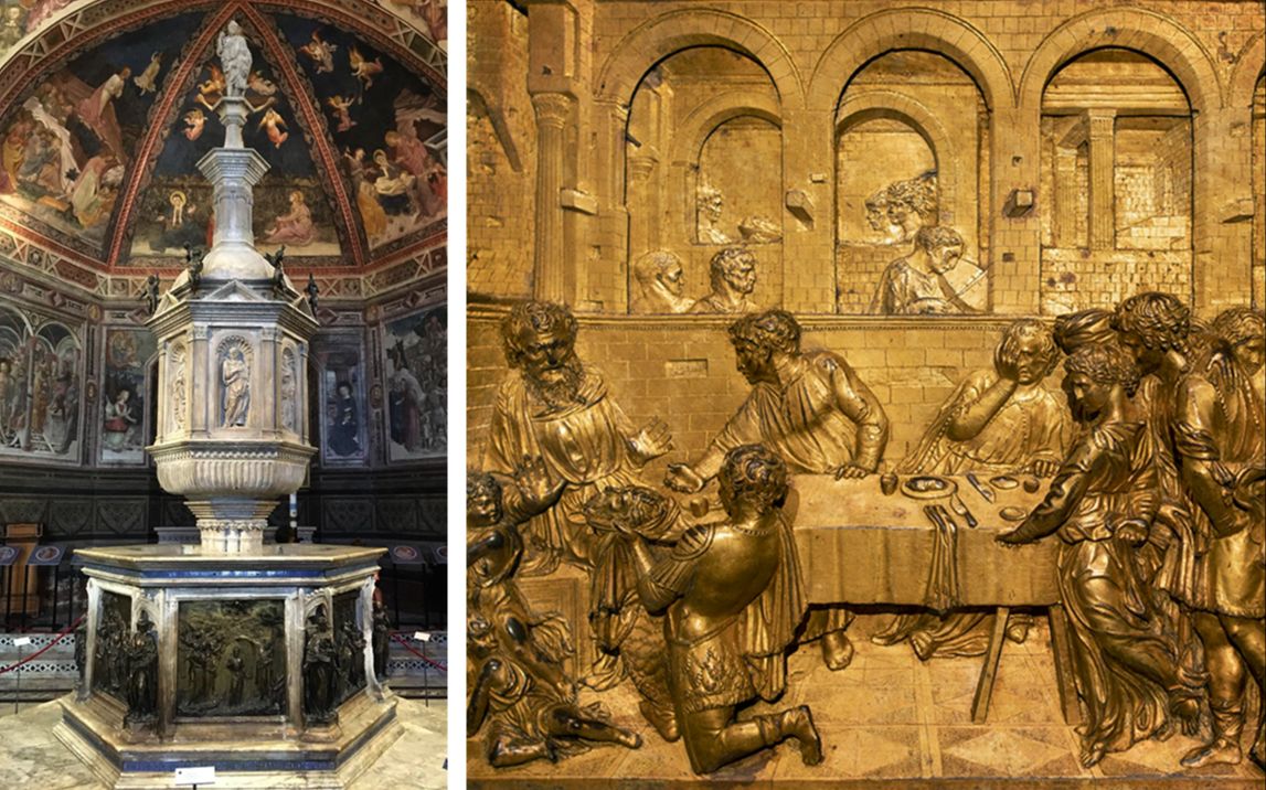 多纳泰罗 | 希律王之宴 1427