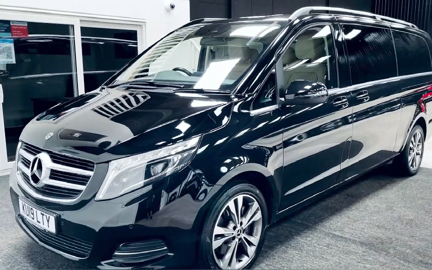 梅赛德斯-奔驰2.2级v220 mpv8座内外巡视英版