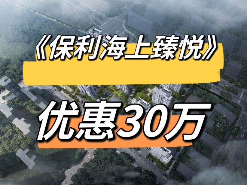 【保利海上臻悦】优惠30万的宝山一线墓景房,值得买吗?哔哩哔哩bilibili