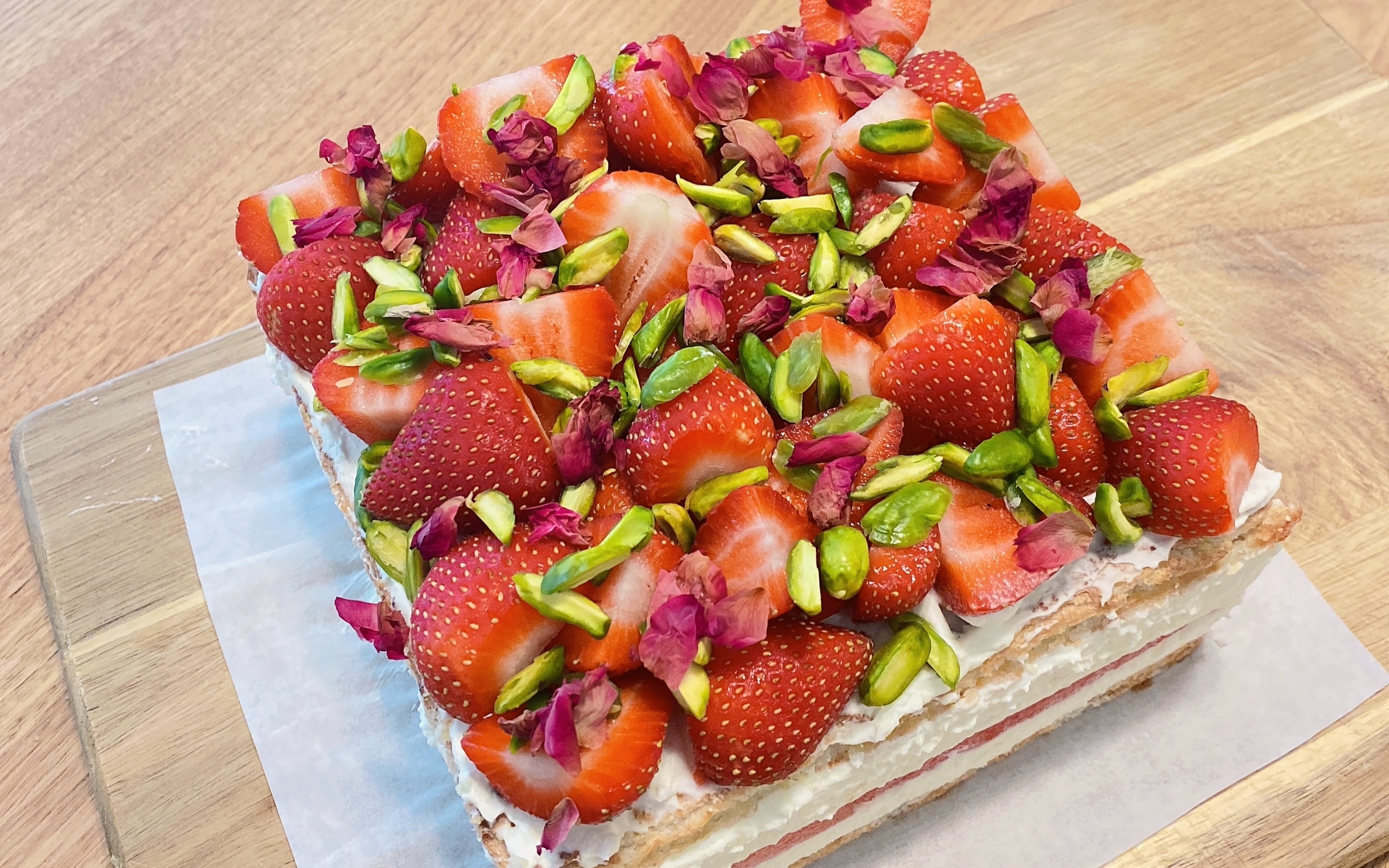 活动作品草莓西瓜蛋糕