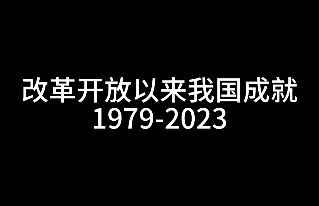 以此片纪念改革开放45周年哔哩哔哩bilibili