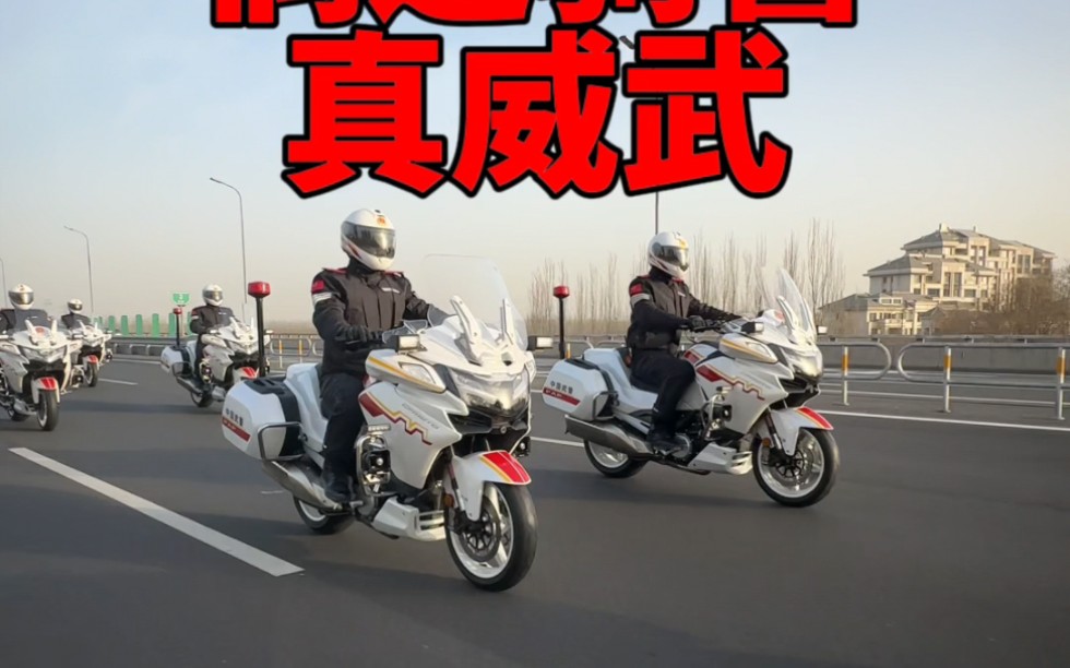 偶遇騎警真威武