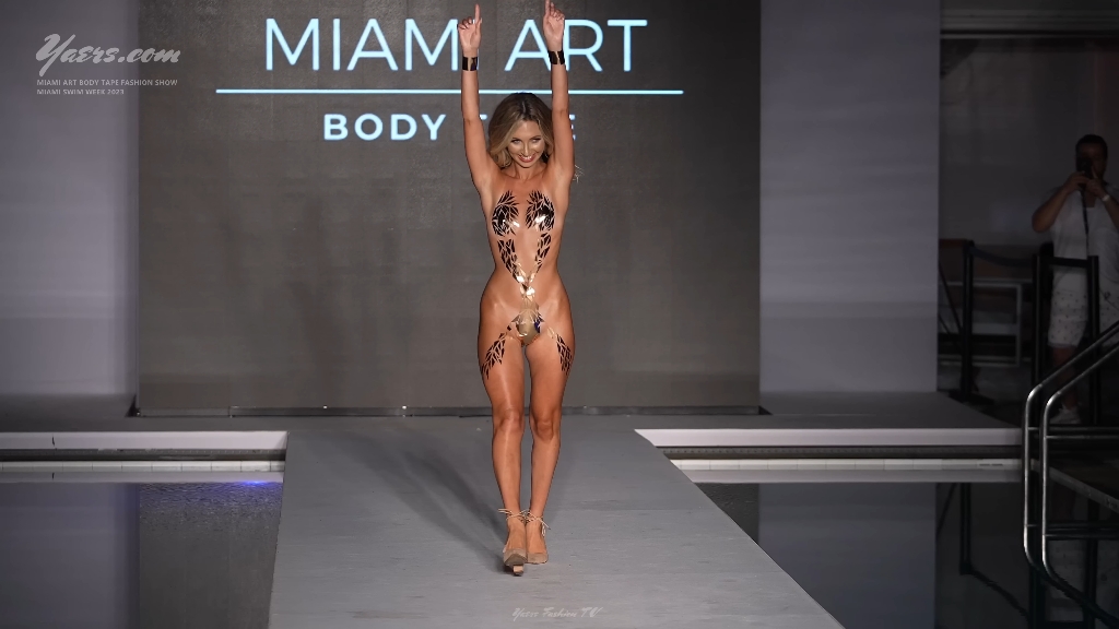 [图]Miami Art Body Tape Fashion Show - Miami Swim Week 2023