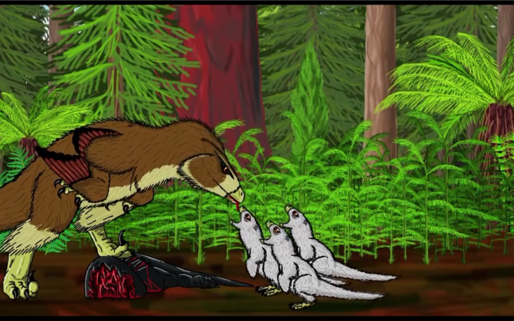 驰龙科的日常2d动画短片