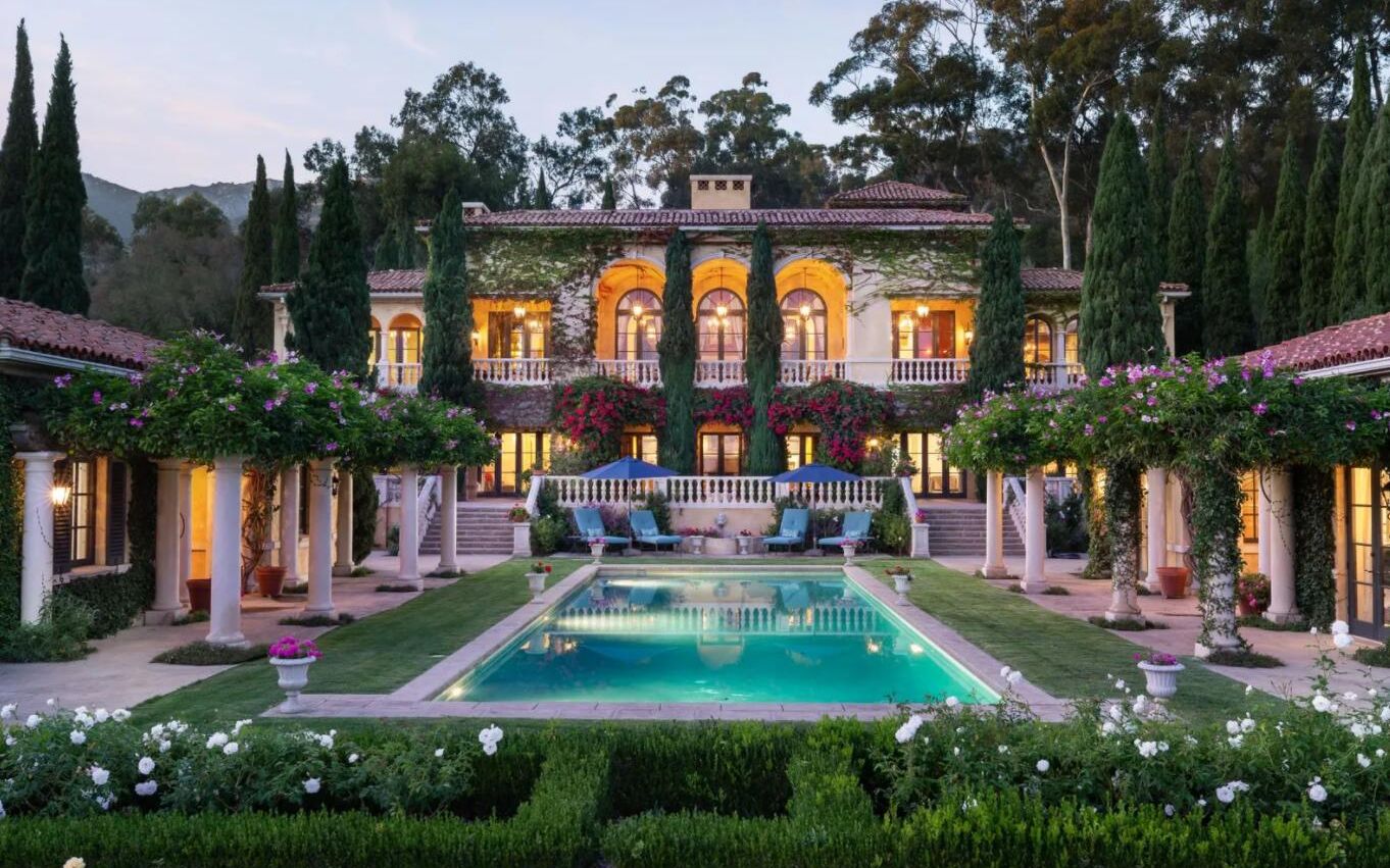 圣芭芭拉售价千万刀童话般诗意的地中海风庄园壕宅系列1462