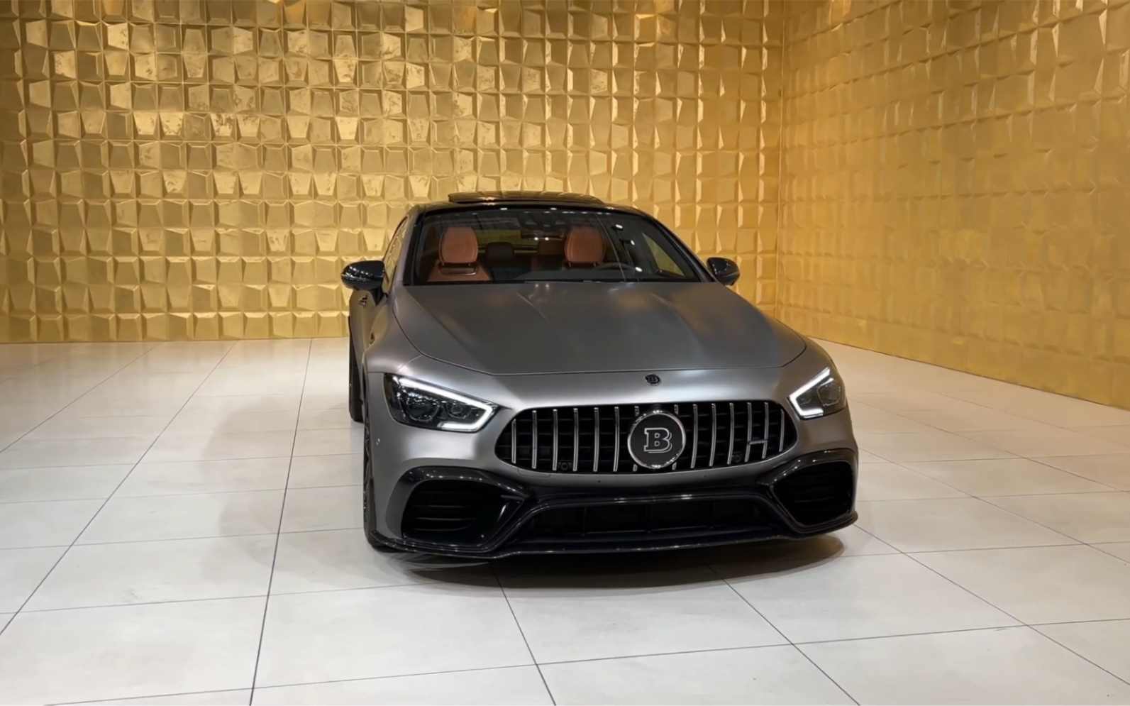 梅赛德斯-奔驰amg gt 63 s 4m brabus 800 【实拍】| 4k视频展示