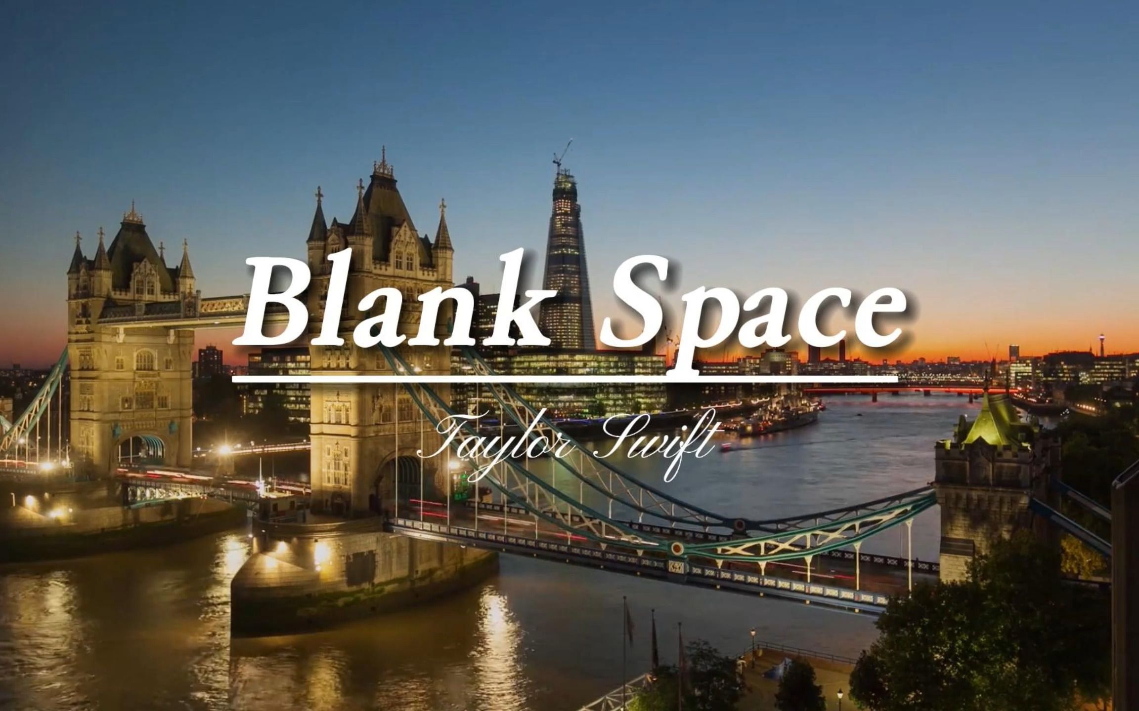 [图]“Blank Space”如果不能钟情一人那就撩遍全世界吧