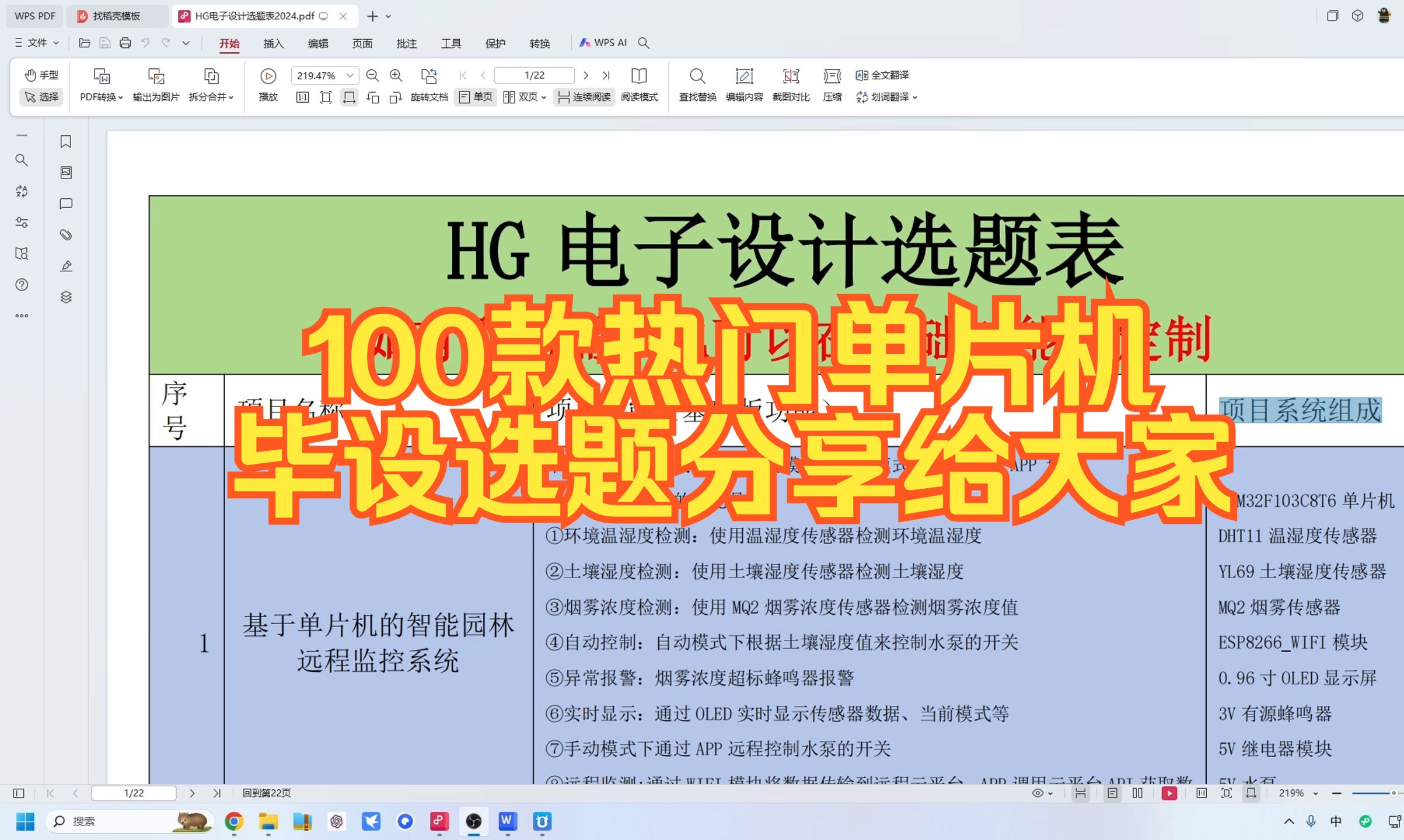 【毕设选题分享】100款热门毕设选题免费分享给大家 三连加关注后评论区留下邮箱哔哩哔哩bilibili