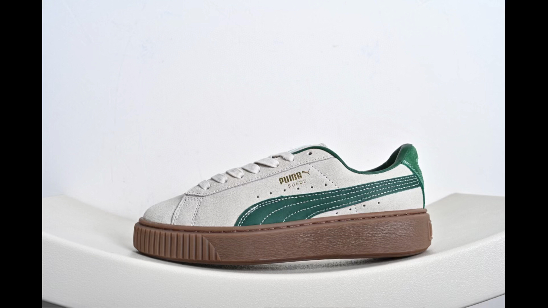 彪马 puma basket platform draw switch 蕾哈娜二代复古厚底松糕德训