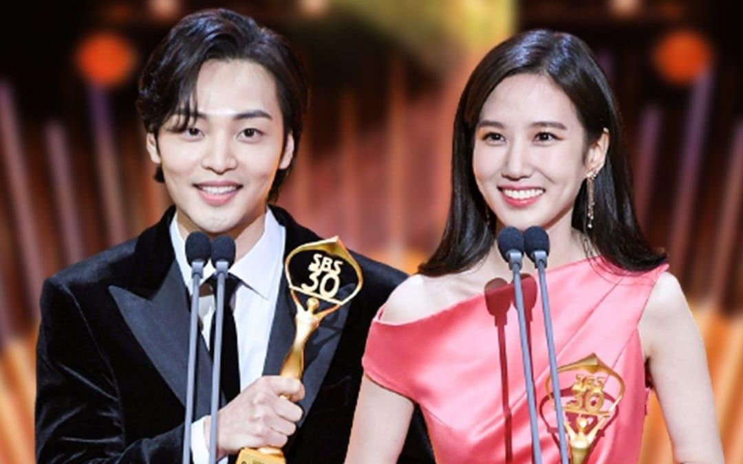 朴恩斌金旻载2020sbs演技大赏中字cut