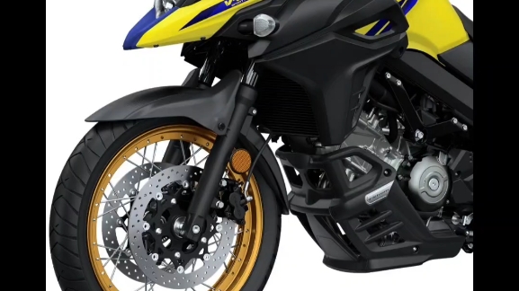 铃木v-strom650xt冠军黄现车一台,活动大