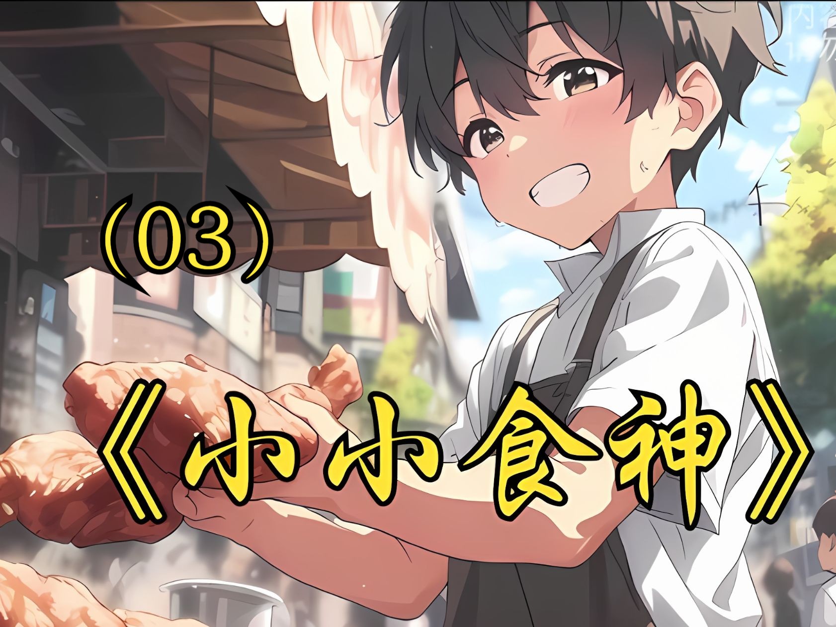 《小小食神》第3集:年仅八岁的我只是在大学门口卖烤鹅腿,却引得清北