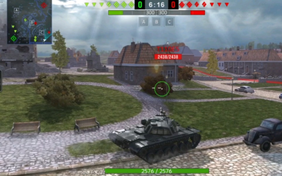 【wotb】t110e5-6杀-6391输出(莫伦迪克)