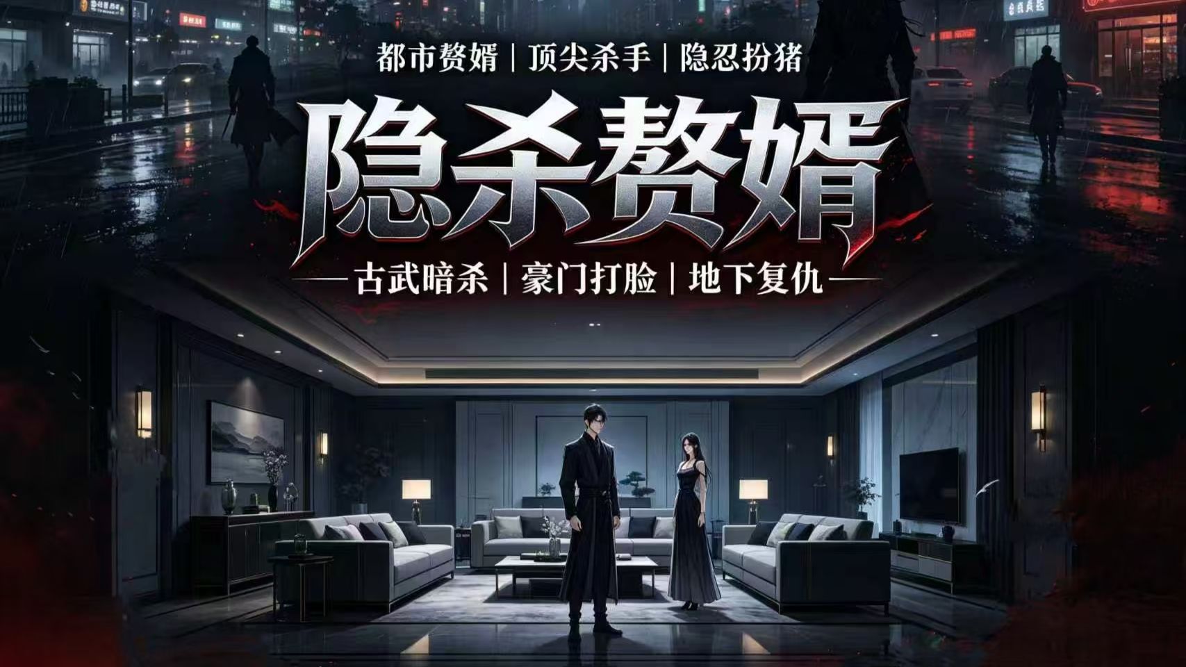 （完结版）青春诚意之作VIP免费 多人有声剧：隐杀赘婿 | 顶级隐世杀手被迫入赘 隐忍扮废柴