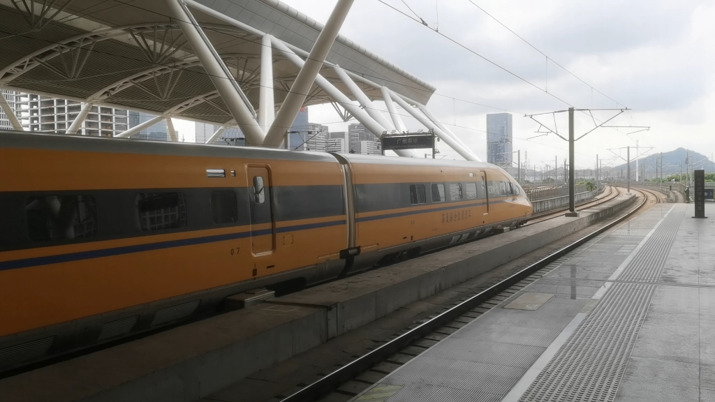 绝世好货!crh380aj-0203出广州南站