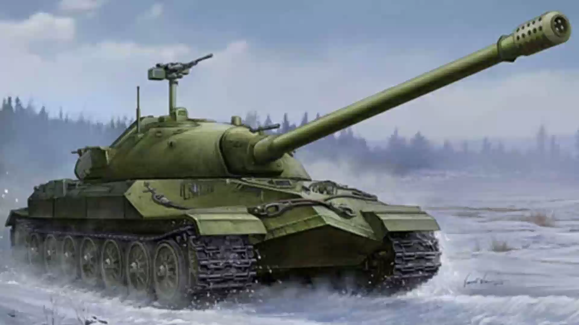 小号手 苏联is-7重型坦克 开箱,1/35比例_哔哩哔哩 (゜-゜)つロ 干杯