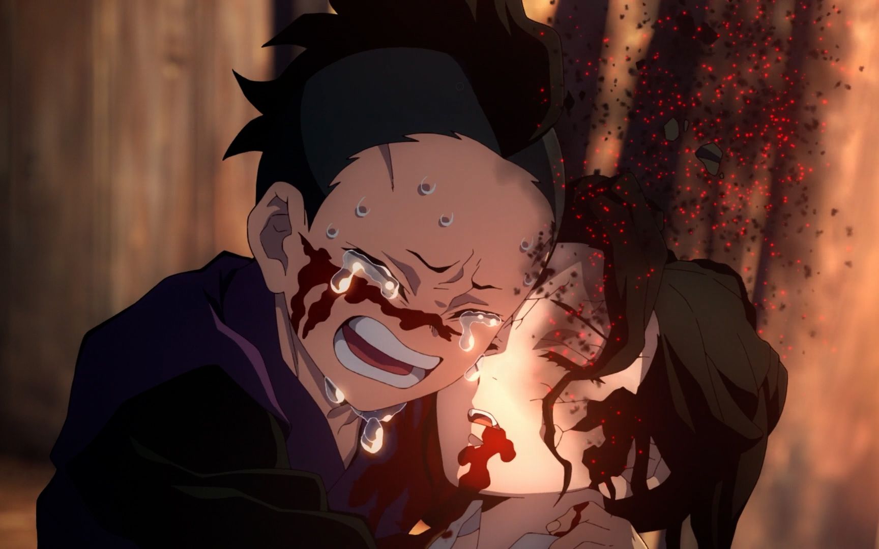 "不死川玄弥崩溃瞬间,恶鬼缠身!