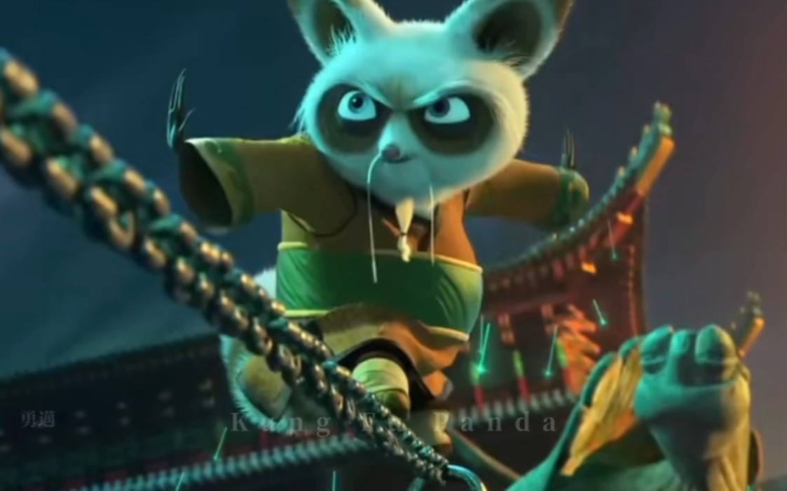 "师傅如果不分神,或许还能拖住一下天煞!"【功夫熊猫3】