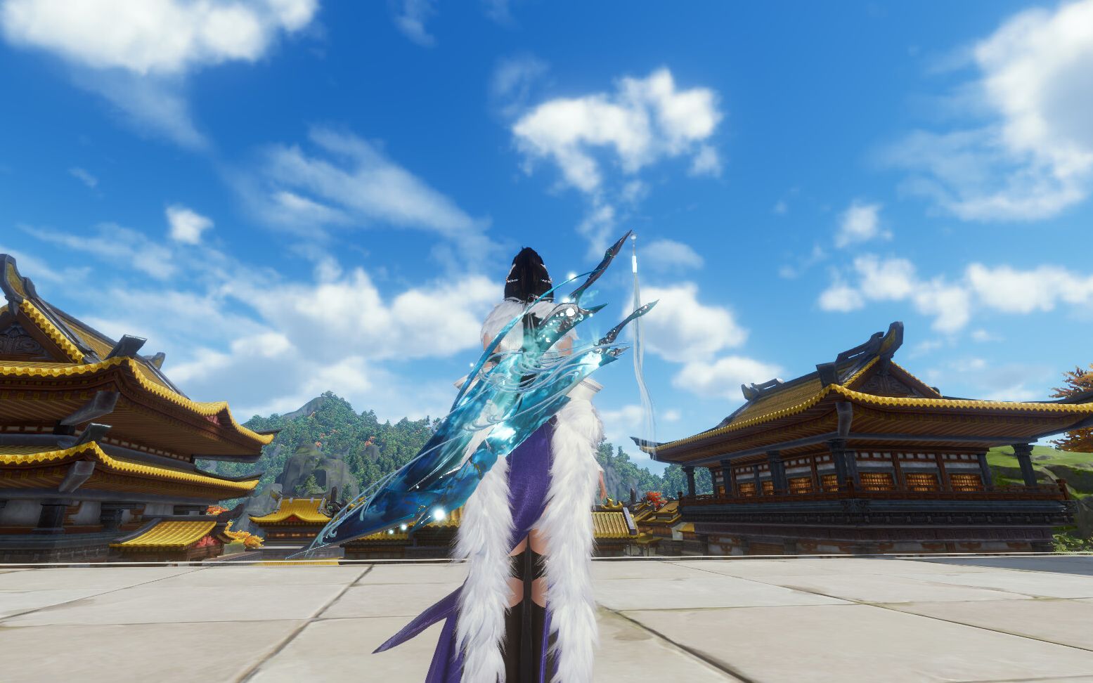 【剑网三】霸刀满阶小橙武的冰霜特效