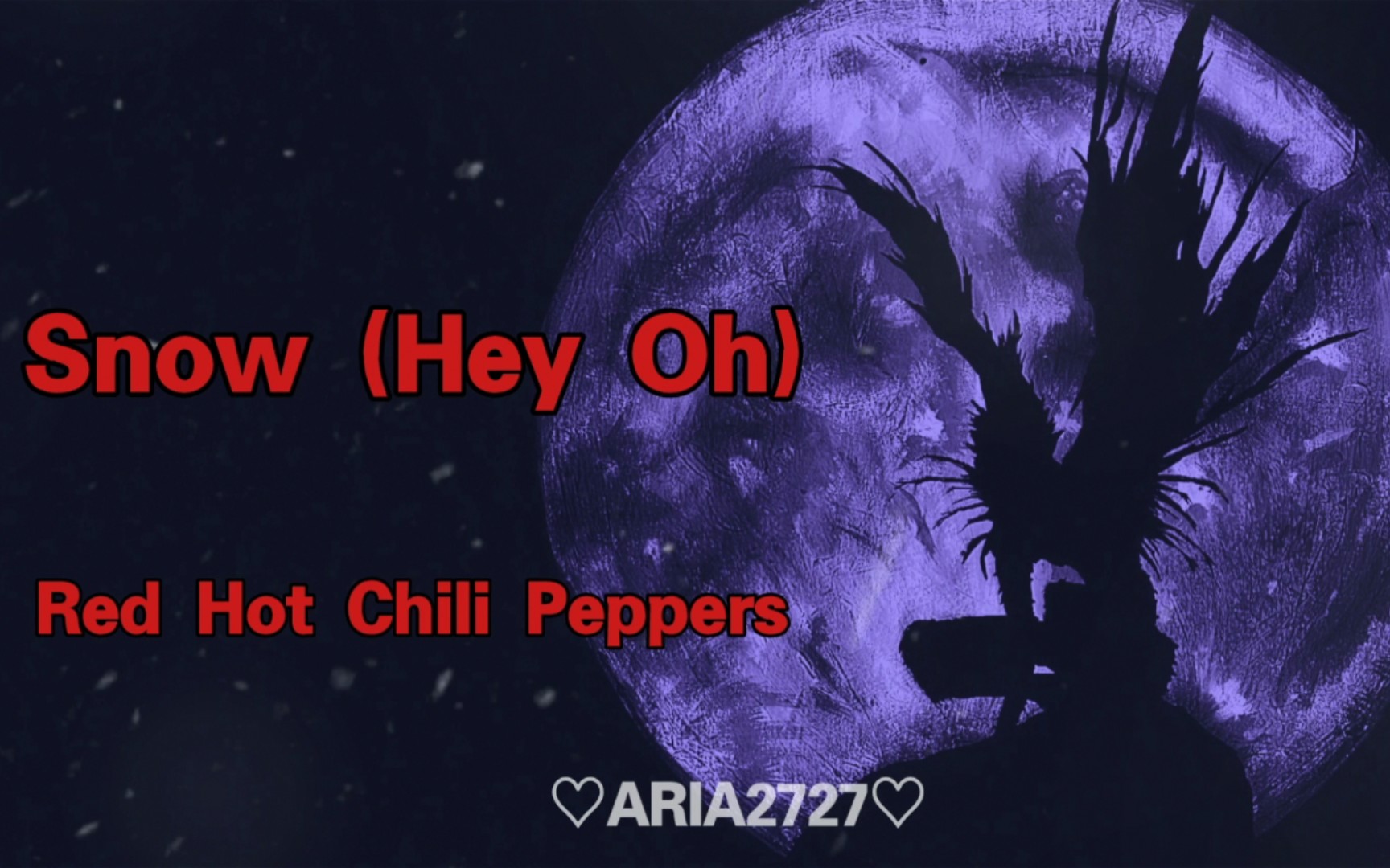 [图]【日推歌单分享×经典摇滚●08】❤️Snow (Hey Oh)-Red Hot Chili Peppers❤️Hi,琉克！☞（不定期更新×分享我喜爱的歌单）