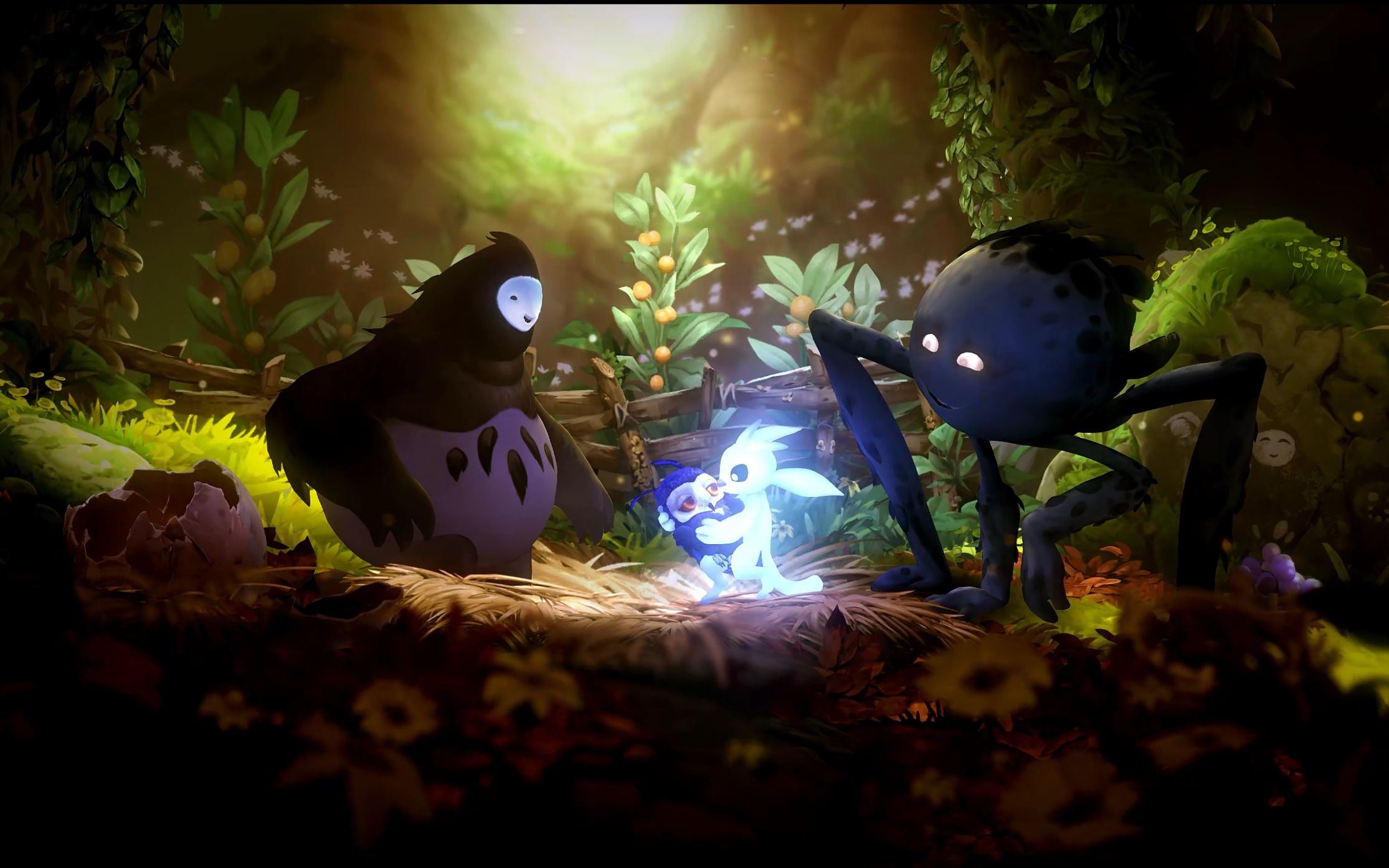 【治愈】精灵与萤火意志 序章动画 ori and the will of the wisps