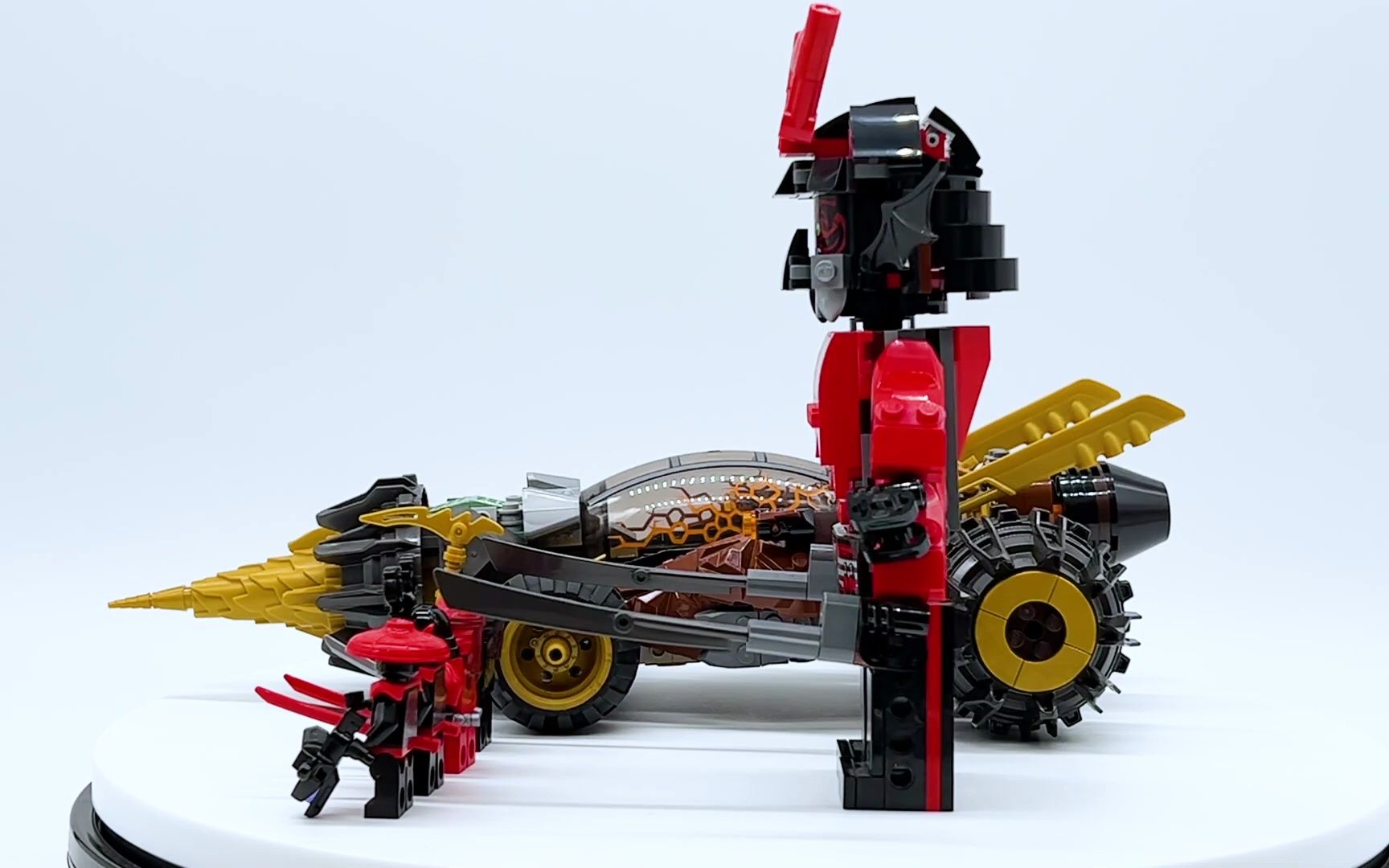 乐高幻影忍者 legacy coles earth driller 70669 评测