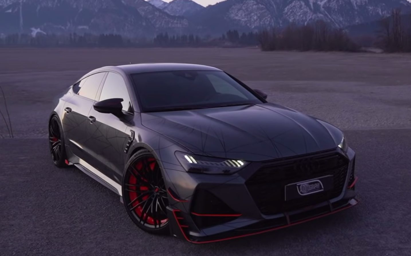 【4k】2020年奥迪rs7-r  740马力- abt运动线的新野兽