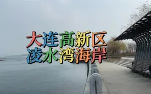 Descargar video: 大连高新区凌水湾海岸公园