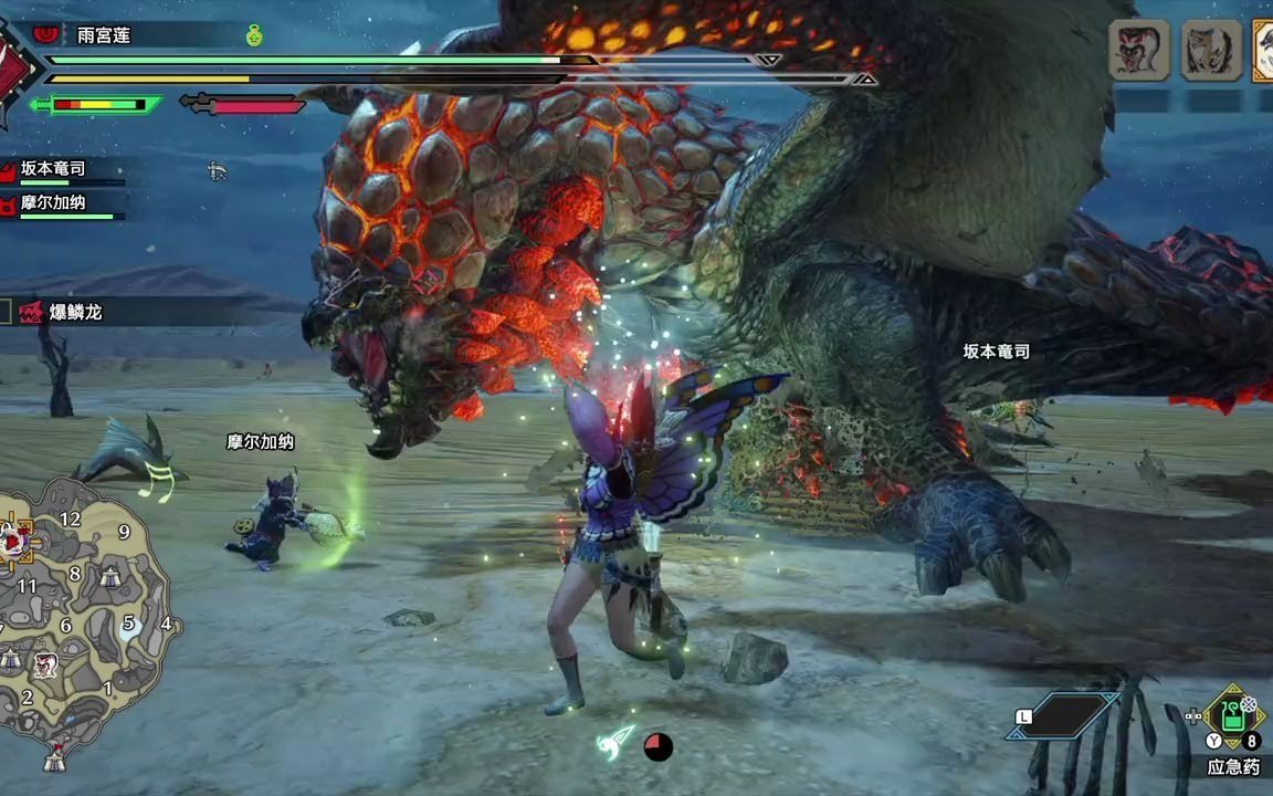 mhr新增任务 双刀 爆鳞龙_哔哩哔哩_bilibili