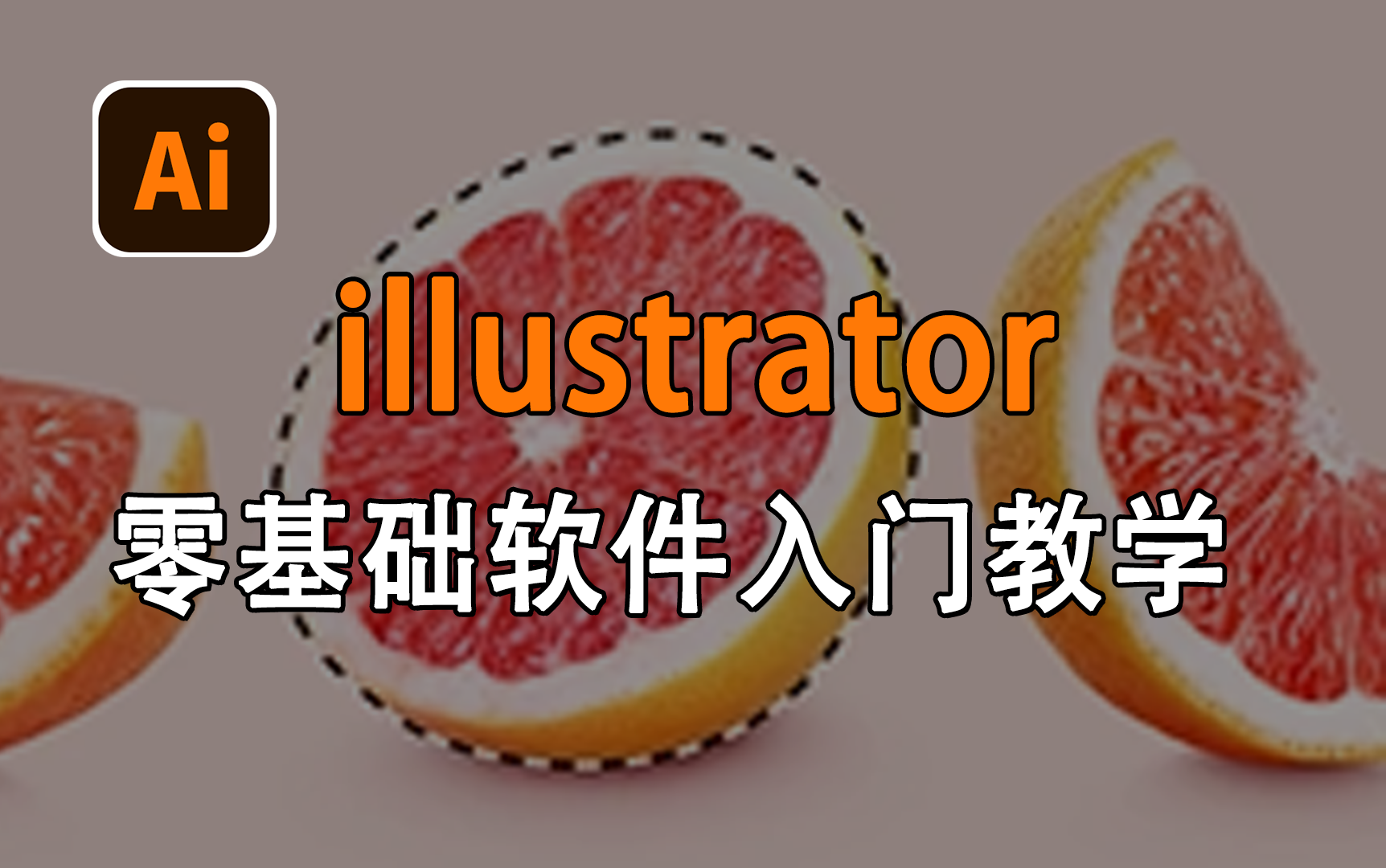 【Ai软件教学】illustrator零基础入门教学,Ai的界面认识及基本操作从零基础到进阶!illustrator入门/Ai软件/哔哩哔哩bilibili