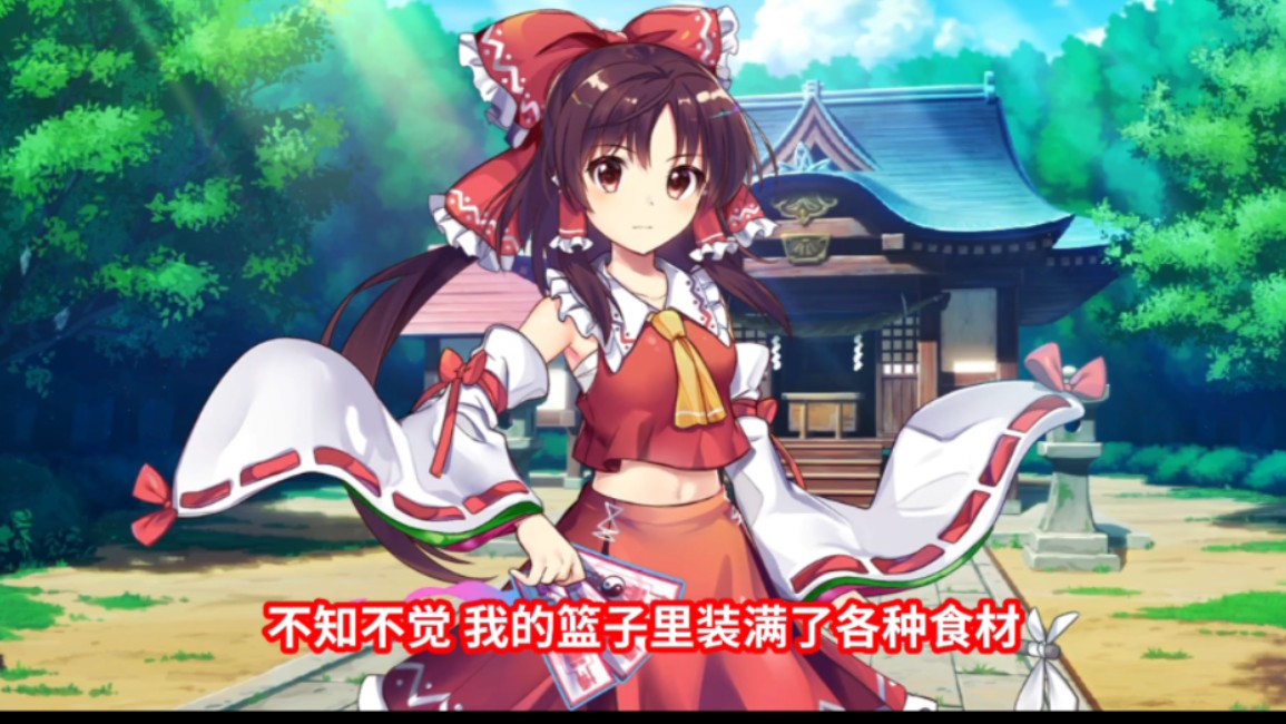 灵梦去市场买菜然后做了一个炒饭给哆来咪苏伊特吃