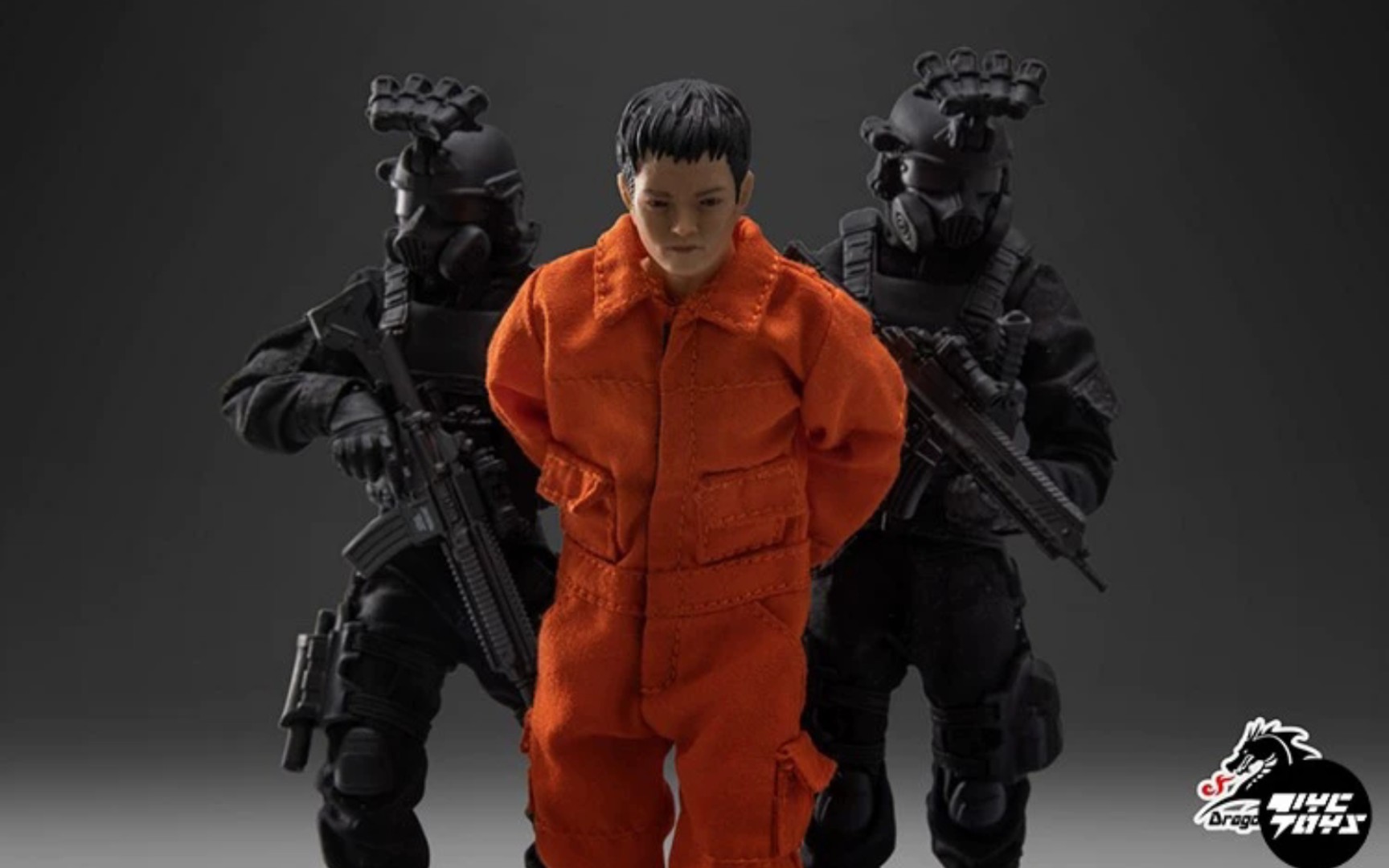 【新品预定】dragon horse 基金会 d级人员 1/12布衣可动