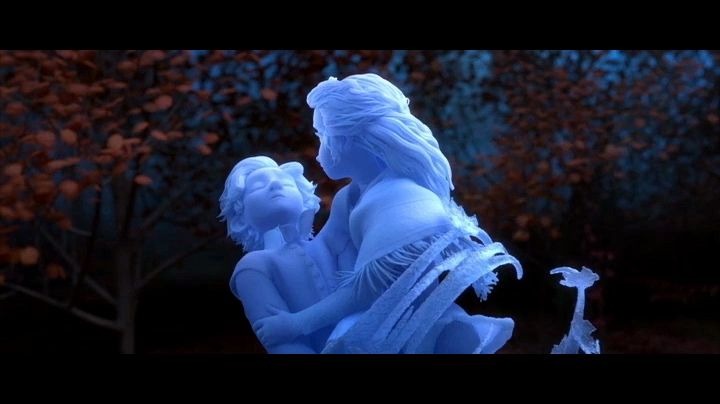 冰雪奇缘2-elsa vs 风灵