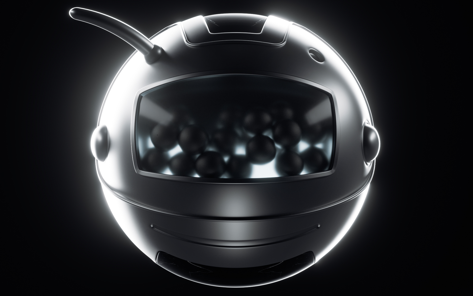 机械球c4d教程一个简单的案例分享c4d多边形建模oc渲染器