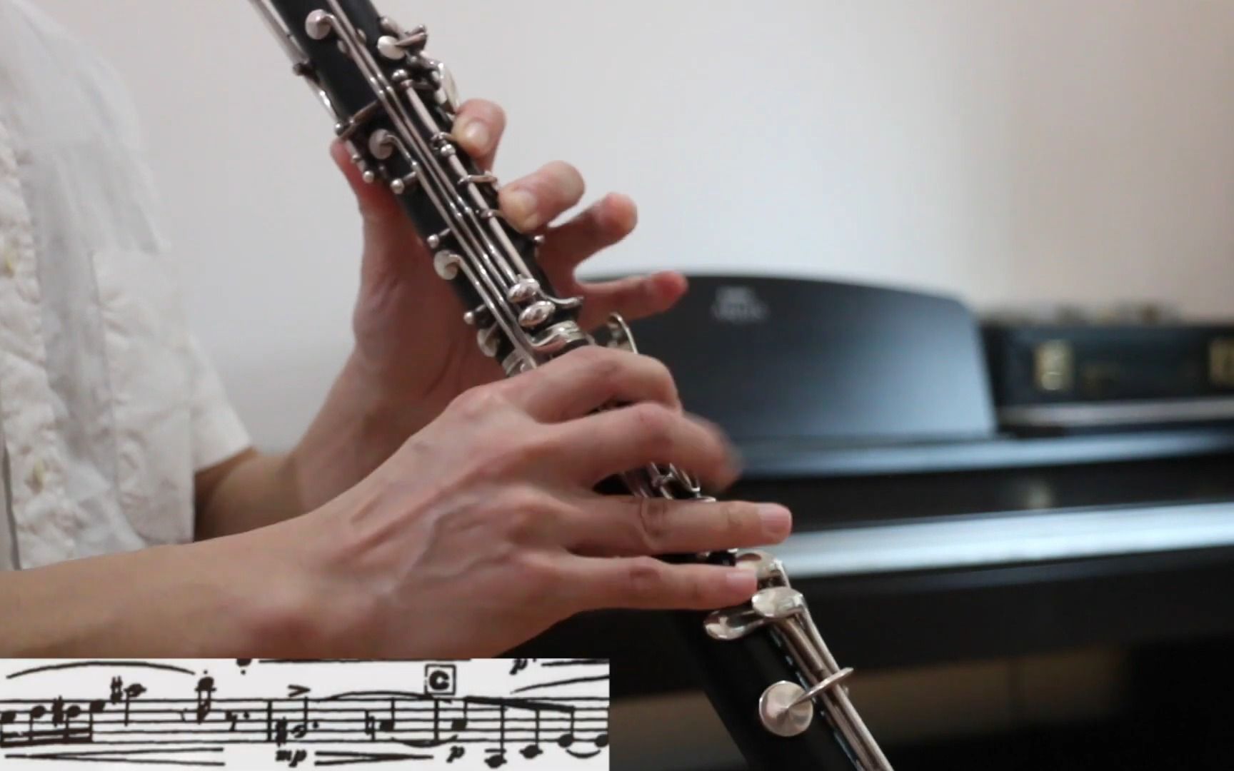 [图]阿诺德小奏鸣曲 单簧管 Malcolm Arnold Clarinet Sonatina Op 29 I Allegro con brio