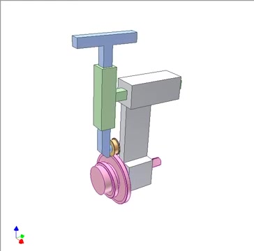 凸轮传动73锥形螺旋凸轮