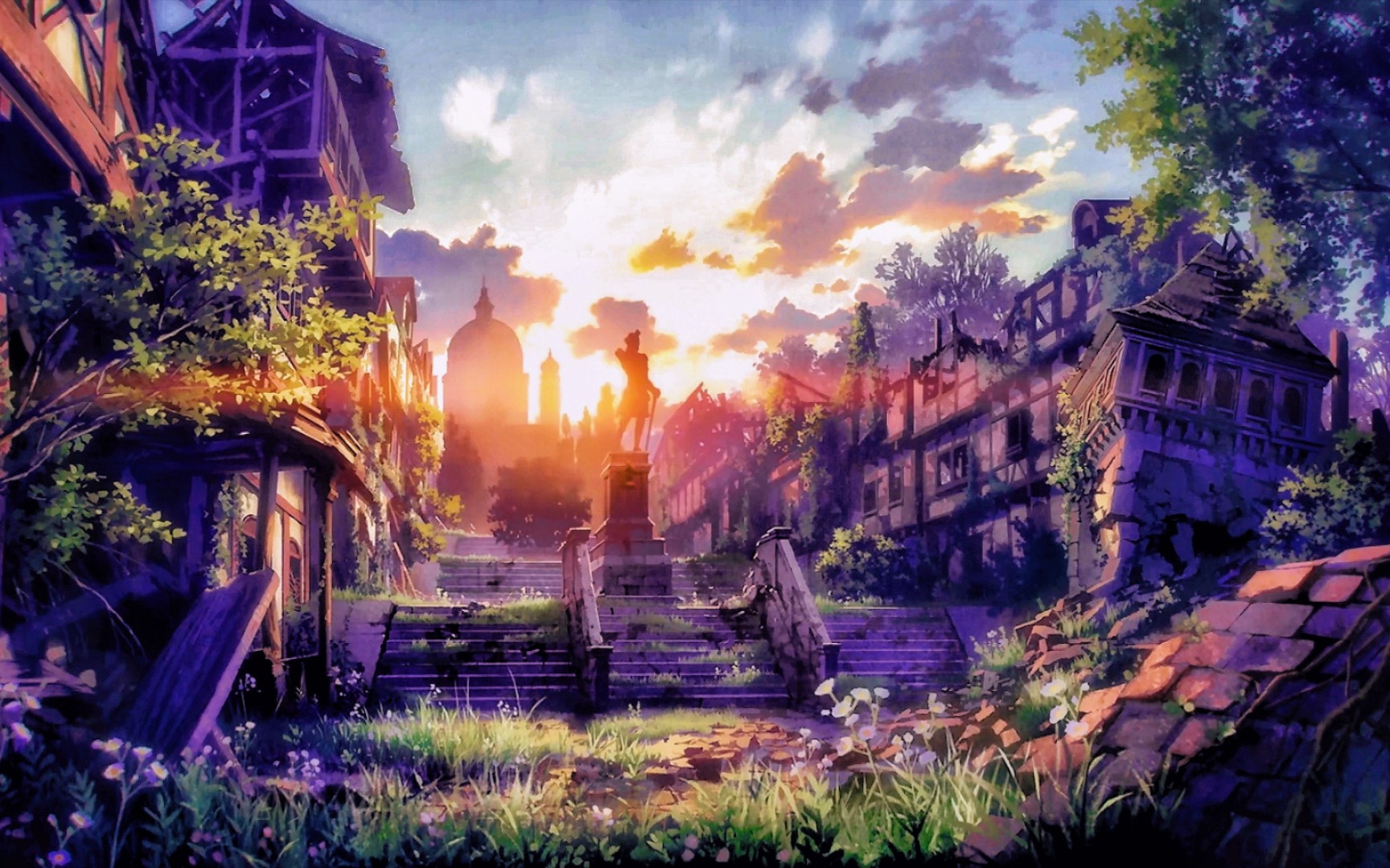 进击的巨人景色