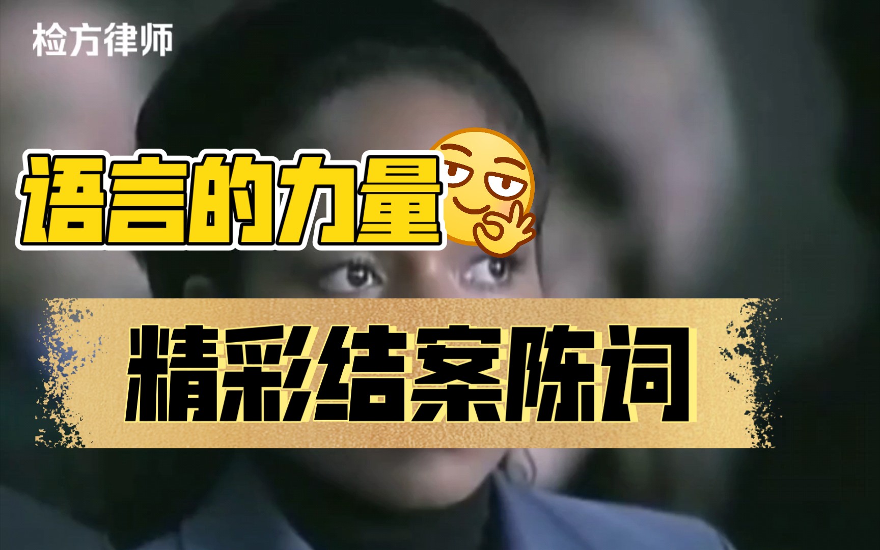 【值得学习的结案陈词】luis谋杀案哔哩哔哩bilibili