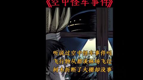 你们听说过震惊世界的空中怪车事件吗 哔哩哔哩