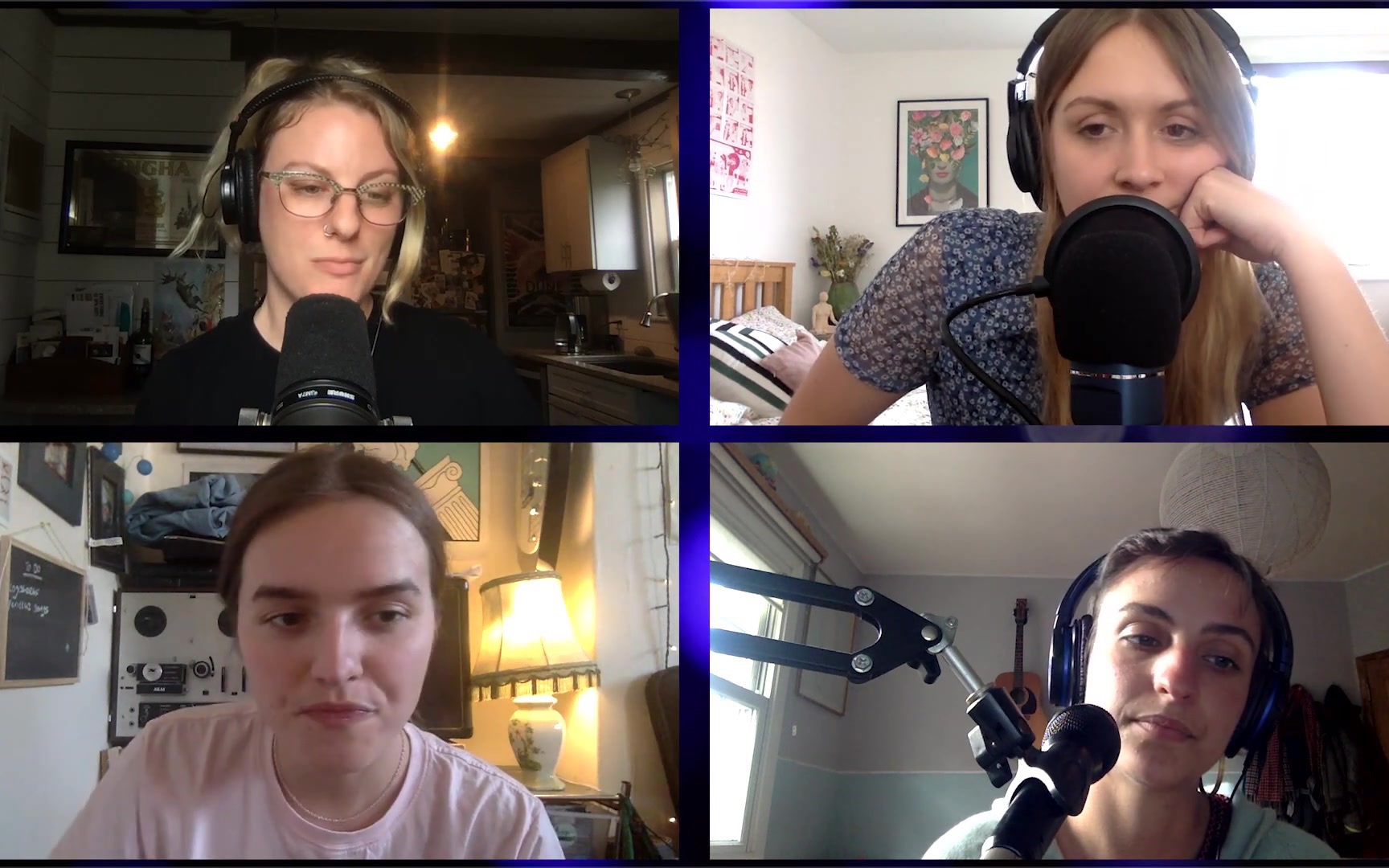 goat girl - performance & interview (live on kexp at home)_哔哩