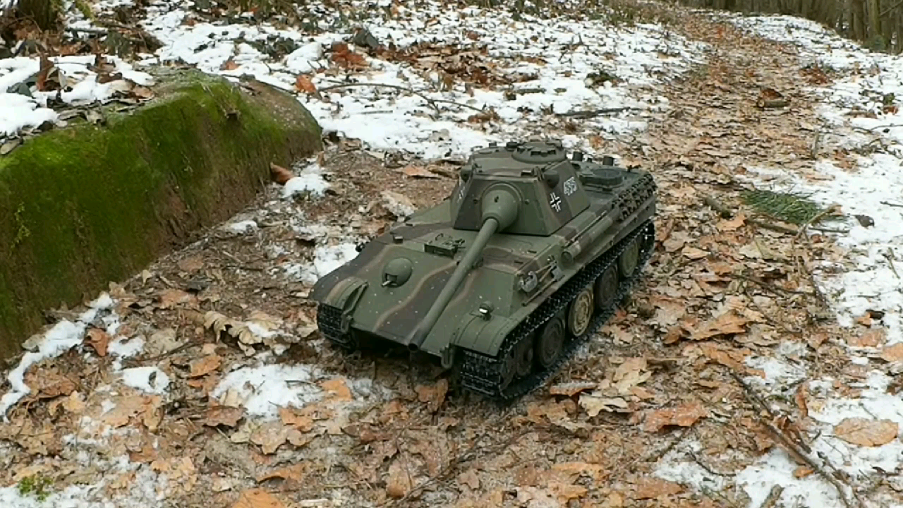 黑豹(f)窄型炮塔 测试