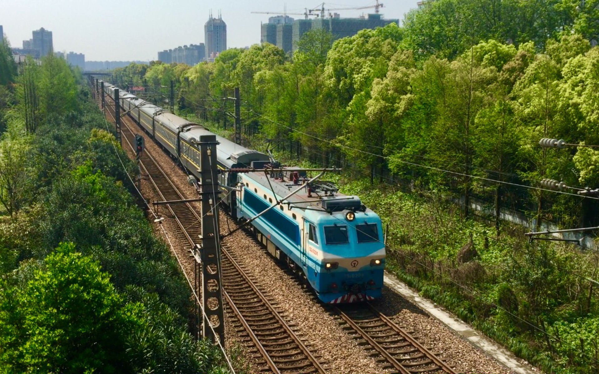 【我对808爱得深沉】k808次 怀化-无锡 ss8-0201 上局沪段 通过笕杭线